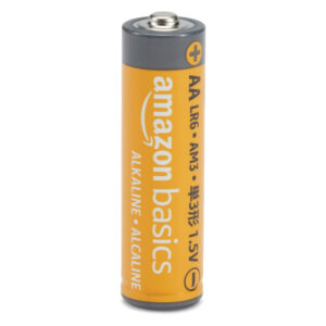 Amazon Basics AA Performance Alkaline Batteries, 20-Pack, 1.5V Long-Lasting Non-Rechargeable Batteries with 10-Year Shelf Lif