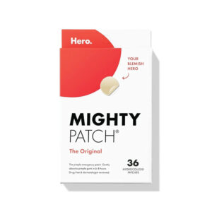 Mighty Patch Original Hydrocolloid Acne Pimple Patches – 36 Count (Nighttime Zit Treatment)